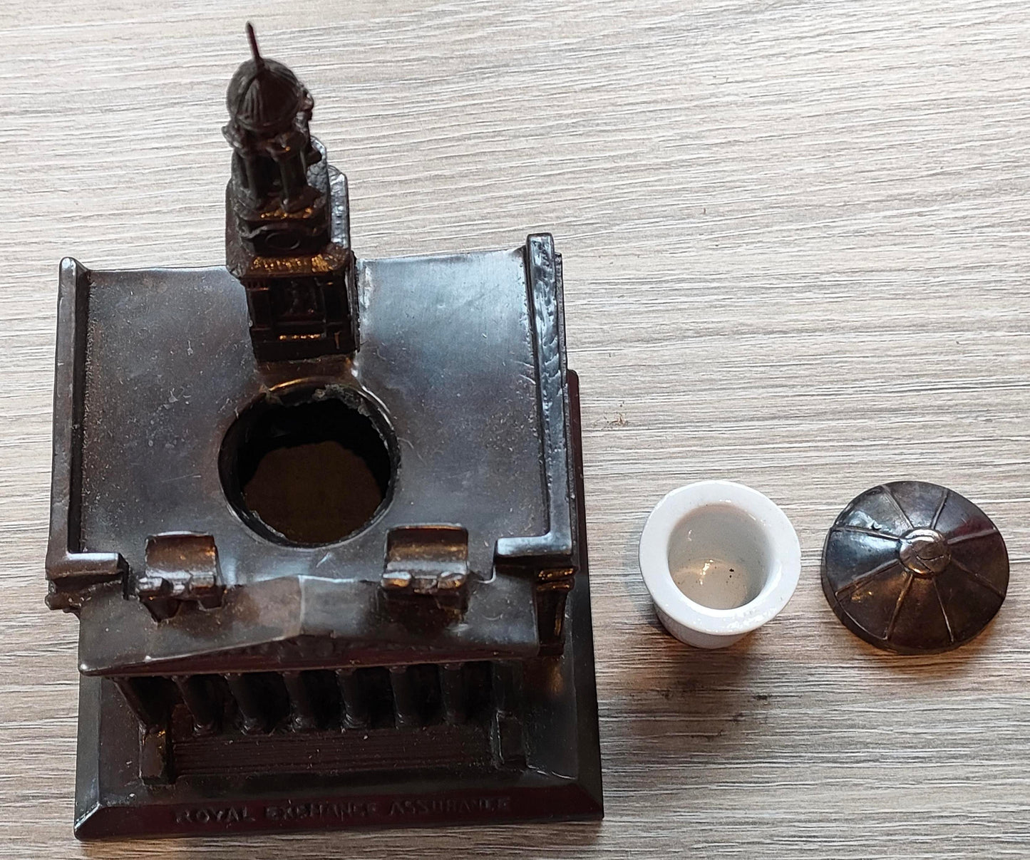 Royal Exchange souvenir inkwell