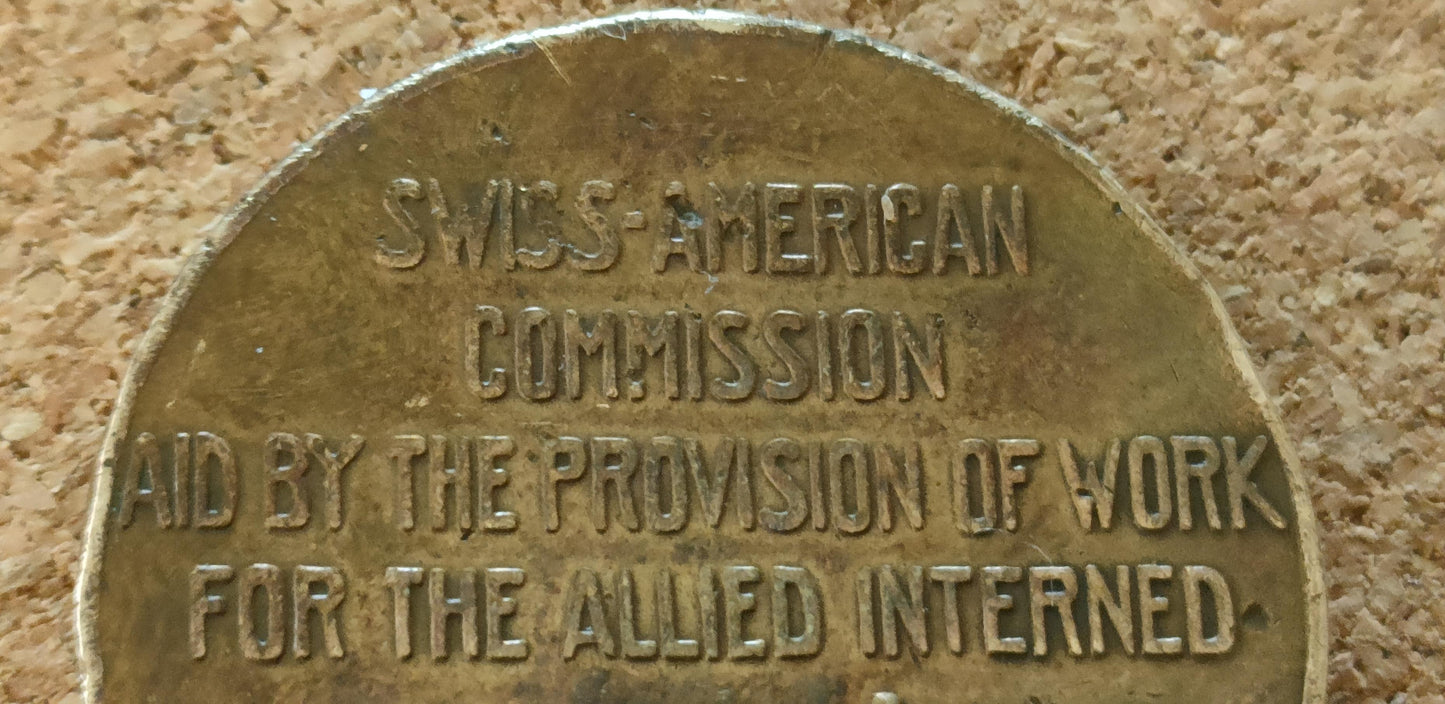 American Swiss Commission Aid Medal-1918