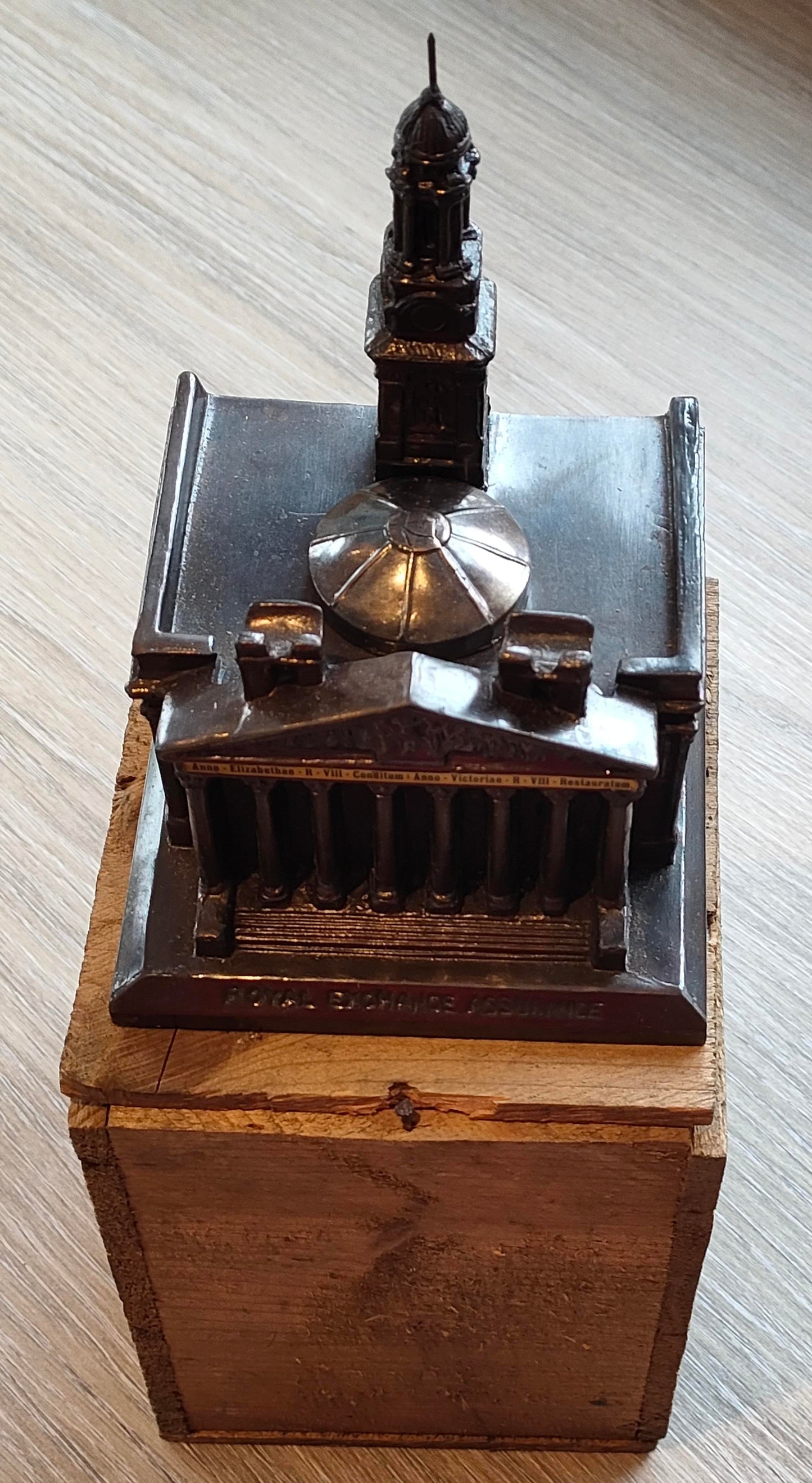 Royal Exchange souvenir inkwell