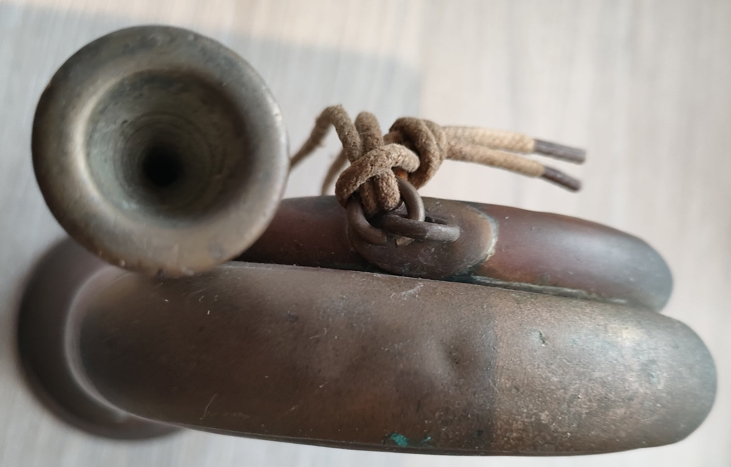 WW1-Trench art jug & Bugle