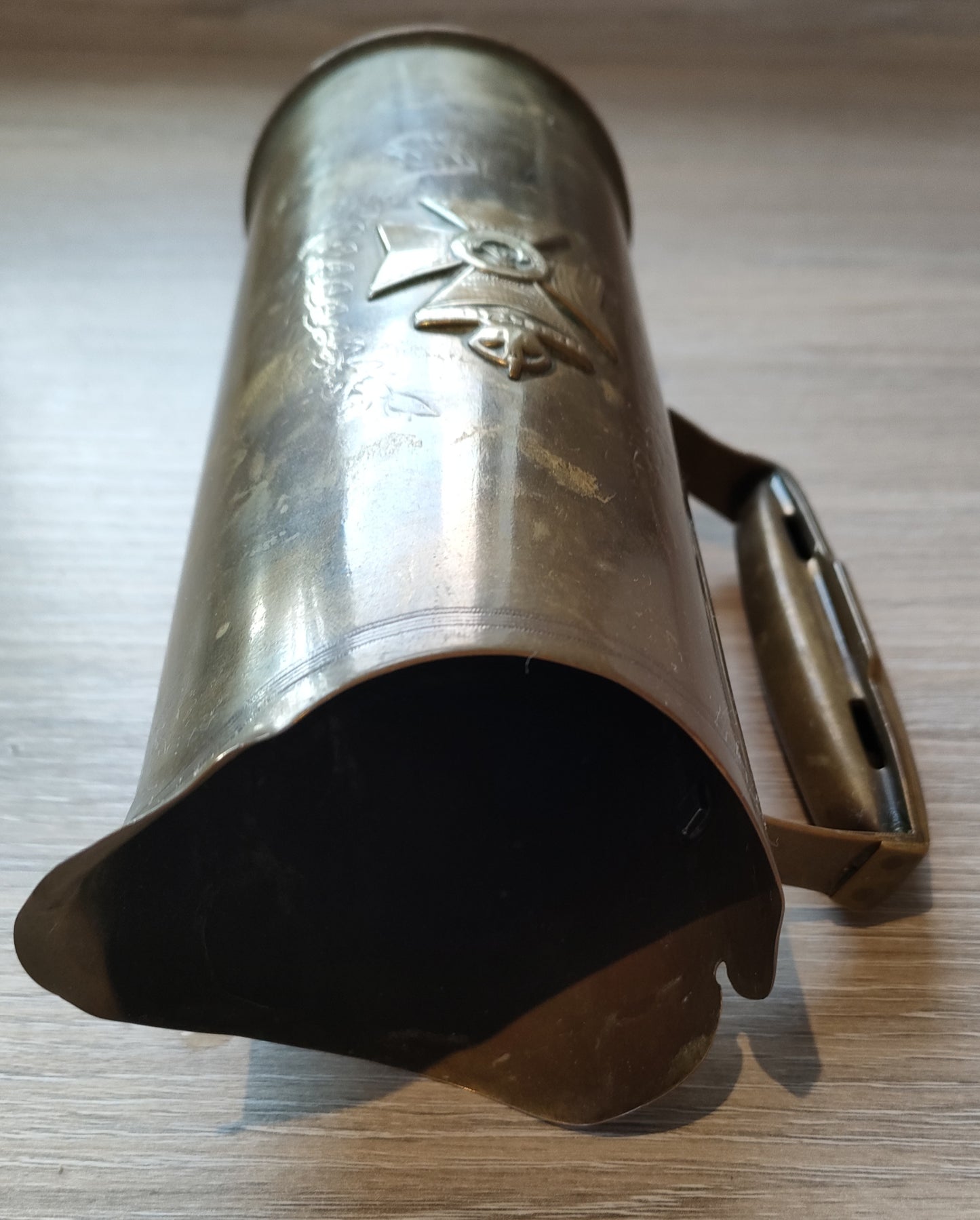 WW1-Trench art jug & Bugle