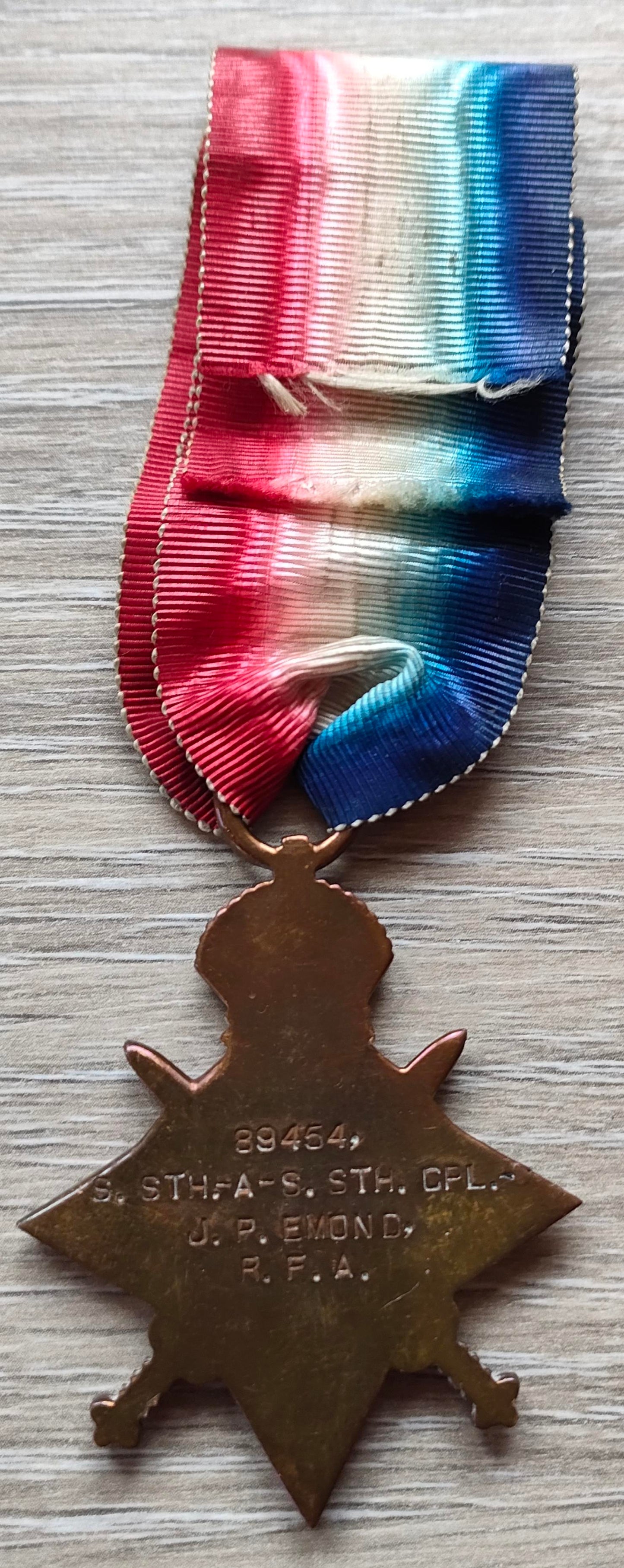 WW1-FAMILY MEDAL GROUP