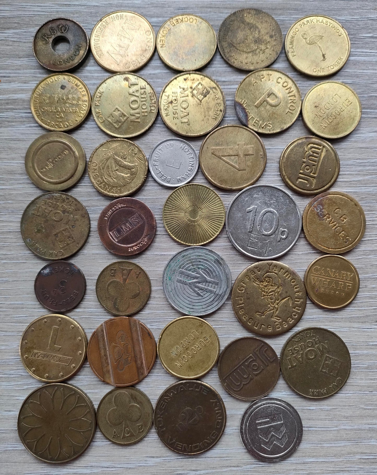 Vintage Tokens Collection